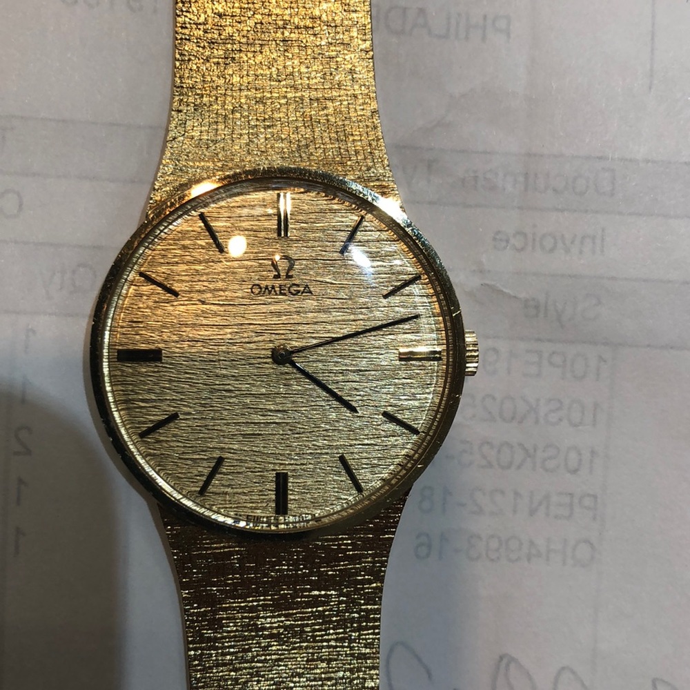 Omega 14k Watch.